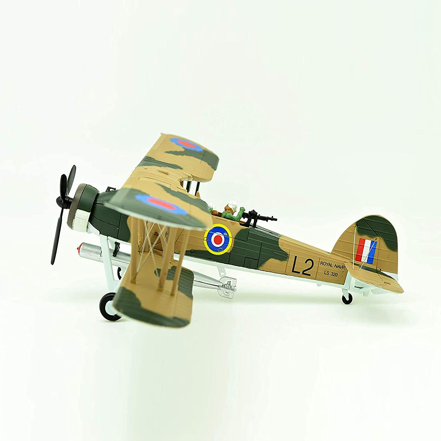 Airplane Diecast Fairey Swordfish Scale 1:72  Metal Static Model