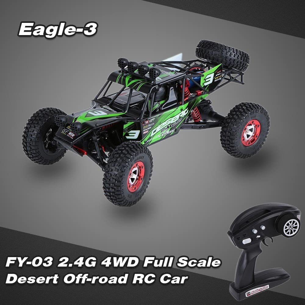 Rc Car Feiyue Fy-03 Eagle-3 1:12 4Wd 2.4G Full Scale Desert Off-Road (Quality Pre Owned)