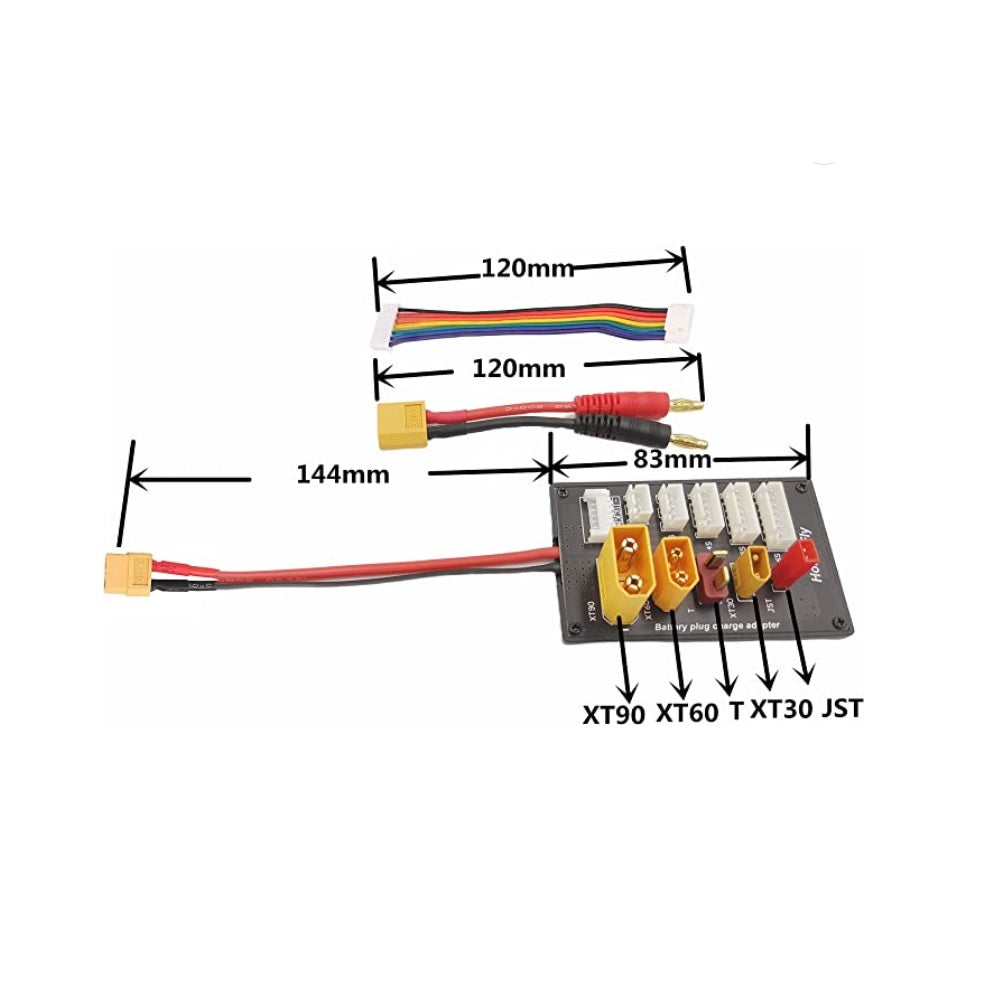 Battery Charger Board Xt90 Xt60 Xt30 Jst T Plug