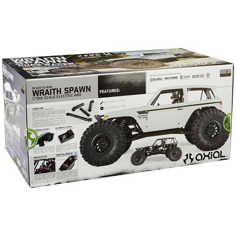 Axial Wraith Spawn Crawler Cum Rock Climber 4Wd 1:10Scale car