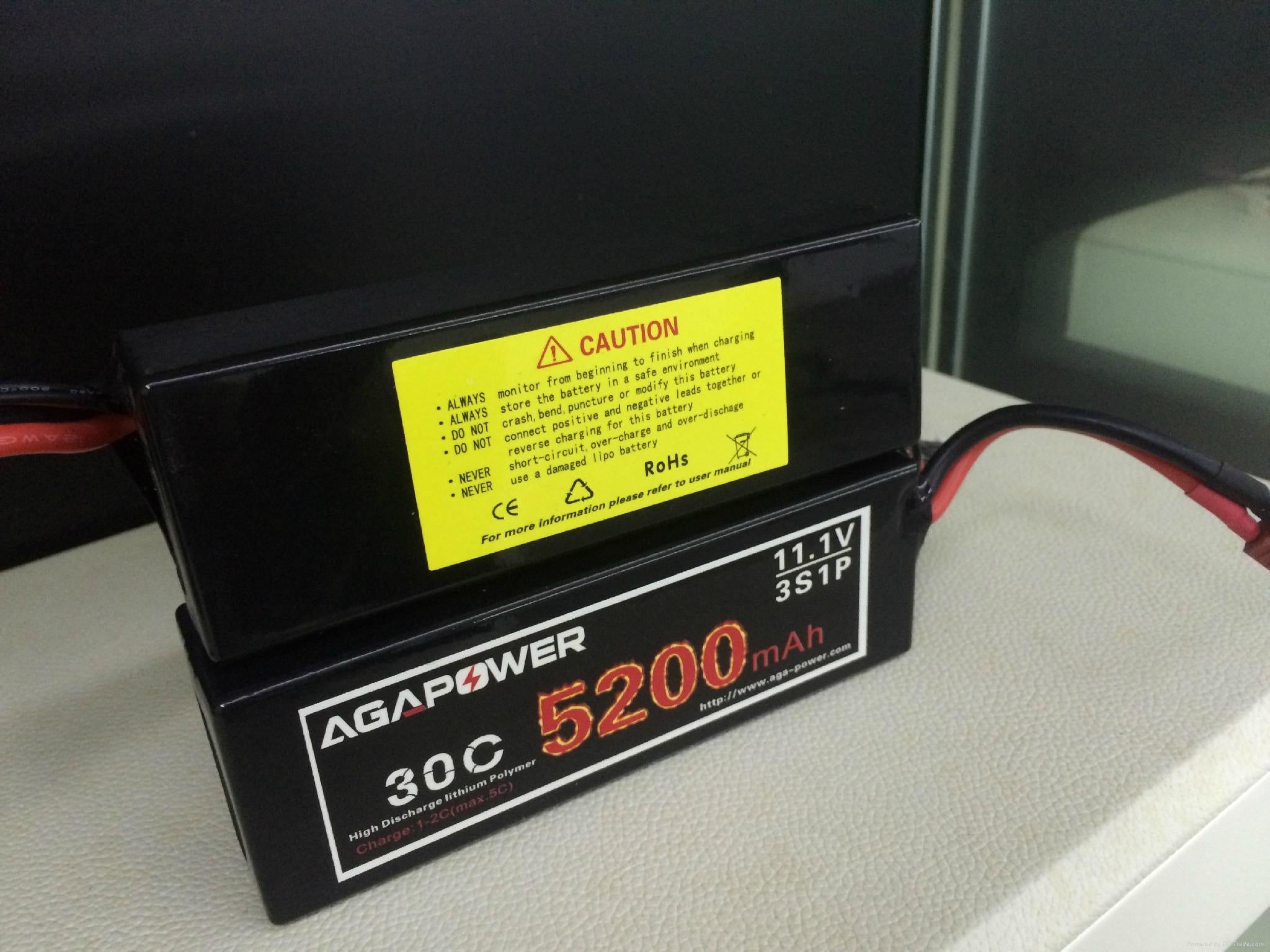 LIPO BATTERY(AGA) 5200Mah,11.1V,3S 30C