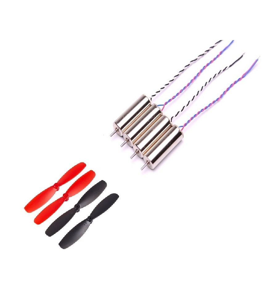 65mm Blade Propeller+615 CW & CCW Coreless Brushed Motor for Indoor Racing Drone