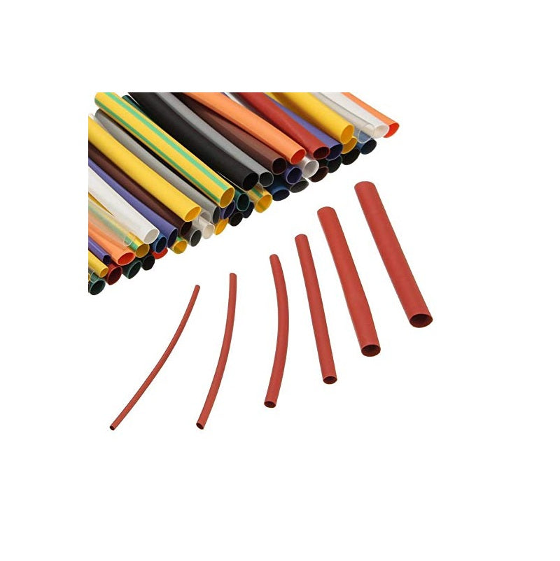 Colorful Heat Shrink Tubing (HST) Insulation Assorted Kit: 90 mm length – 168pcs