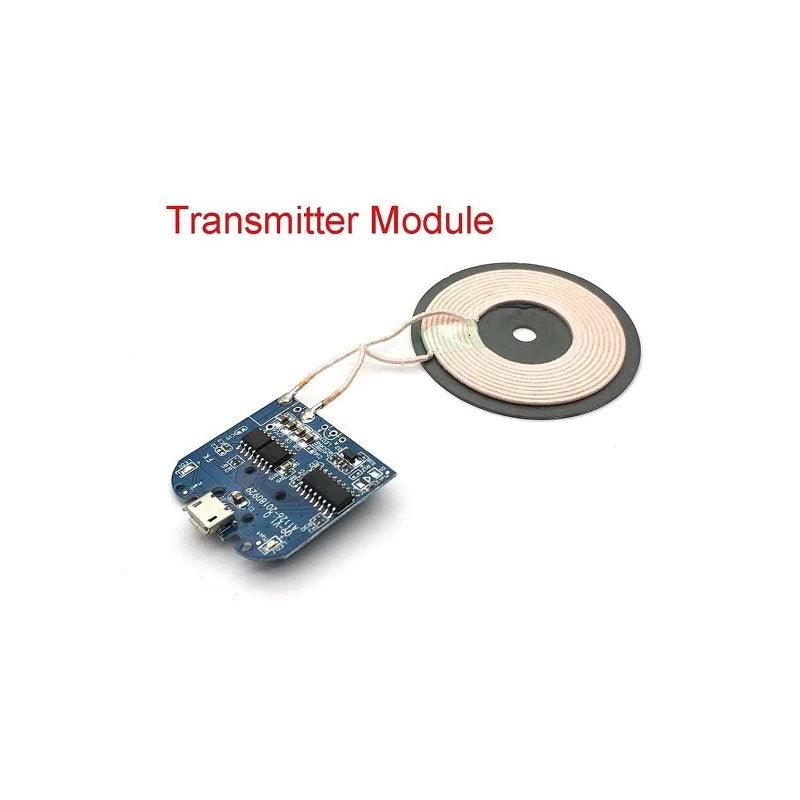 DC 5V Qi Standard Micro USB Input PCBA Circuit Board With Coil for Wireless Phone Charging (Transmitter)