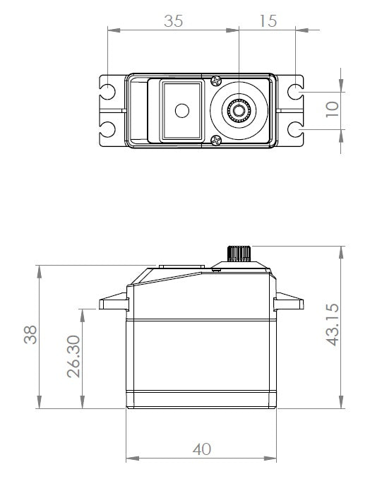 MKS DS9910 Servo