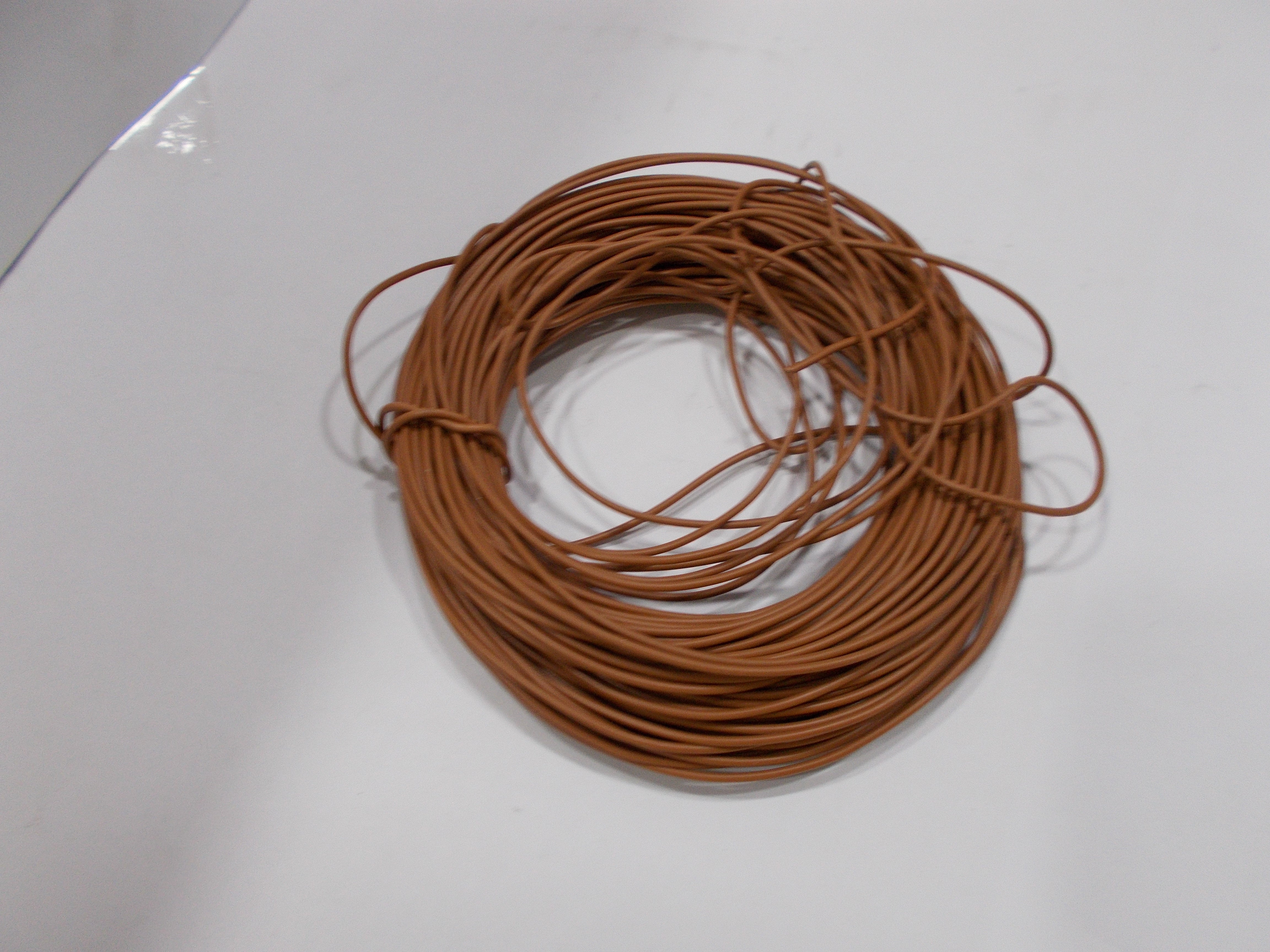 Pvc Wire Brown Thin