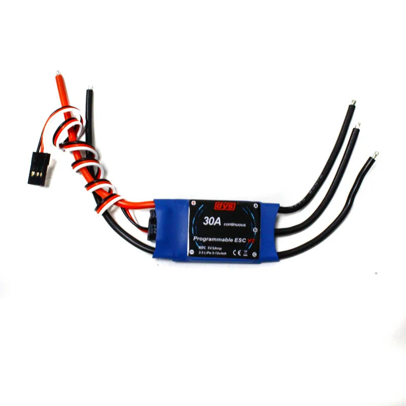 DYS 30A Multi-Copter Brushless Speed Controller Programmable with 5V/3A BEC (Original)