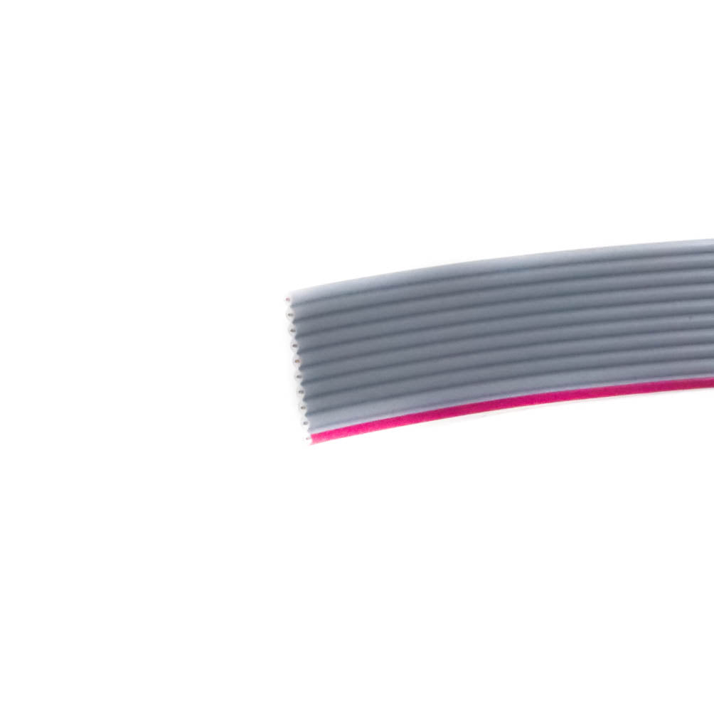Gray Flat Ribbon Cable 10 Wires per 1 Meter