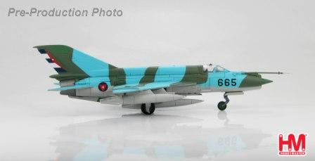 STATIC MODEL MIG-21MF Cuban Air Force, 1993