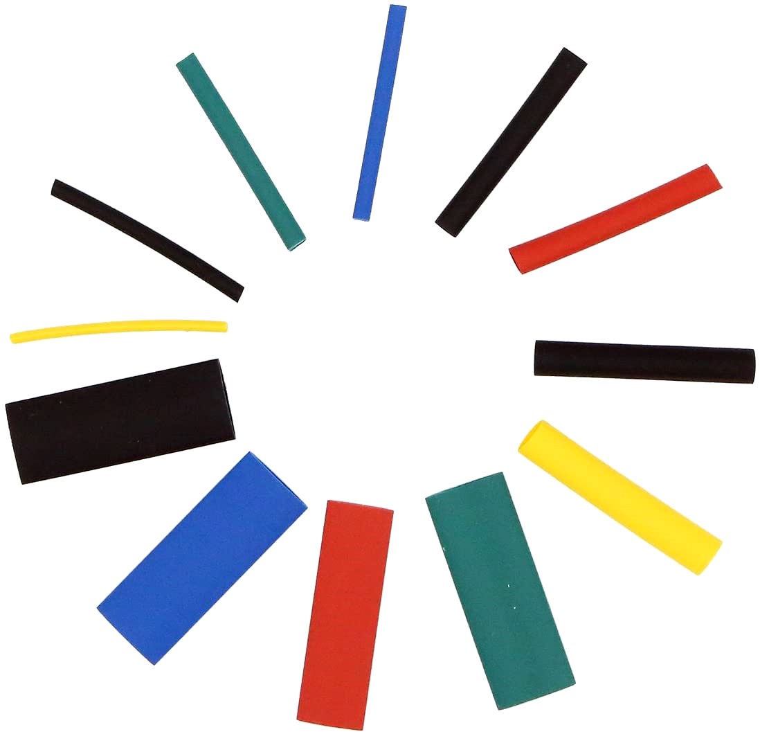 Heat Shrink Tubing (HST) Insulation Assorted kit : 45mm length – 530pcs