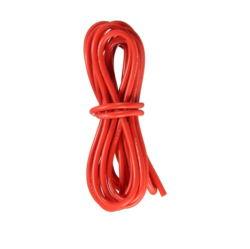 High Quality Ultra Flexible 10AWG Silicone Wire 5m (Red)