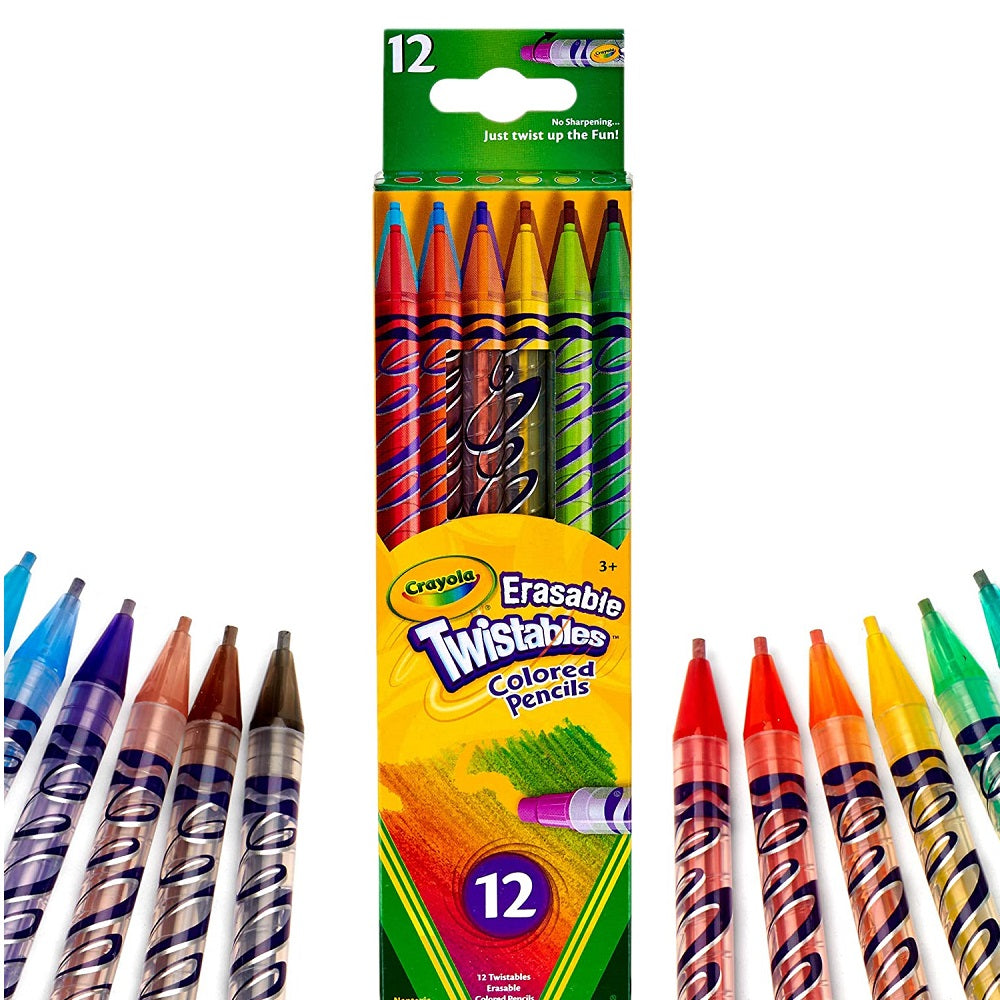 Crayola 12 Erasable Color Pencil
