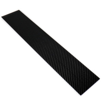 Carbon Fiber 3K Sheet 500mm x 100mm x 1mm