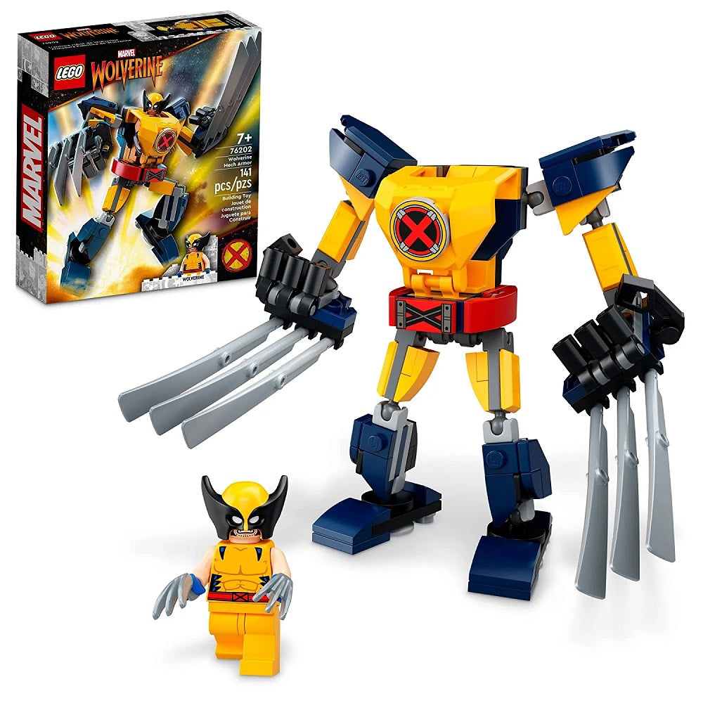 Lego 76202 Wolverine Mech Armor (141 Pieces) for Age 7+ Years
