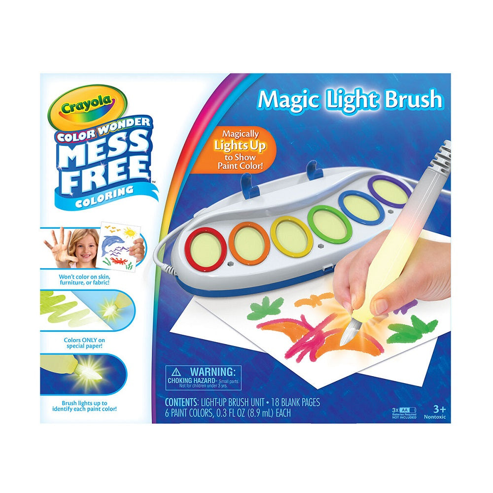 Crayola Color Wonder Magic Light Brush for Age 3+ Years