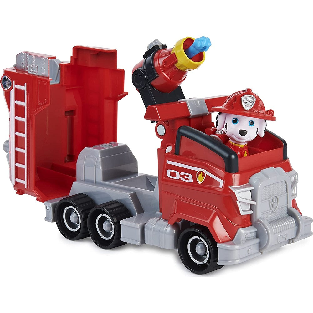 Paw Patrol Marshall’s Deluxe Movie Transforming Fire Truck Toy Car Age 3+ Years