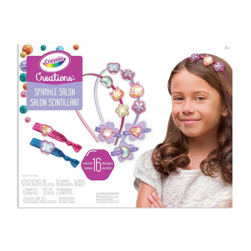 Crayola Creations Sparkle Salon Jewelery Kit for Age 8+ Years