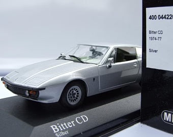 Diecast Minichamps Bitter CD Silver 1/43