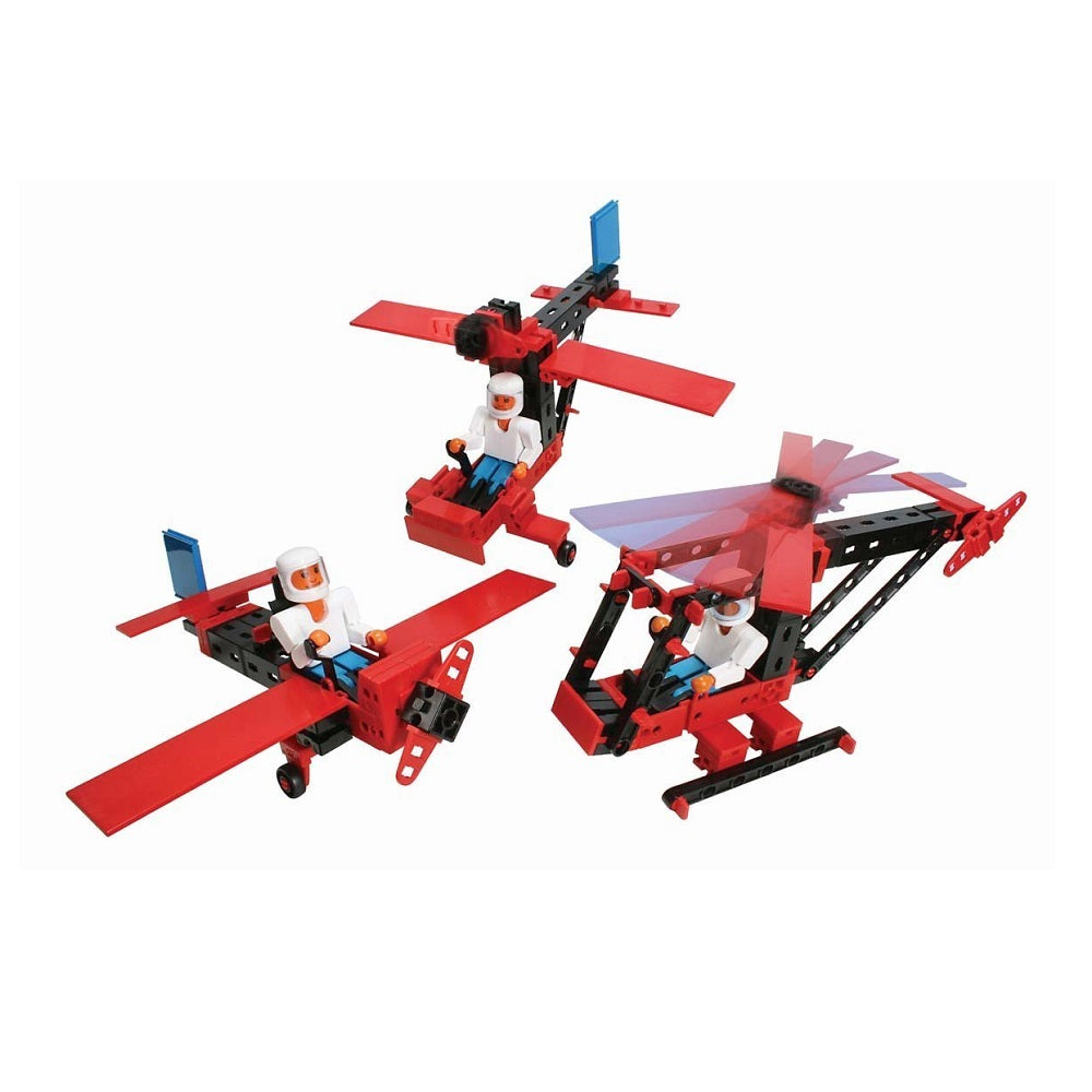 Fischertechnik Basic Aircraft (Build upto 3 models) for Age 7+ Years - Building Blocks