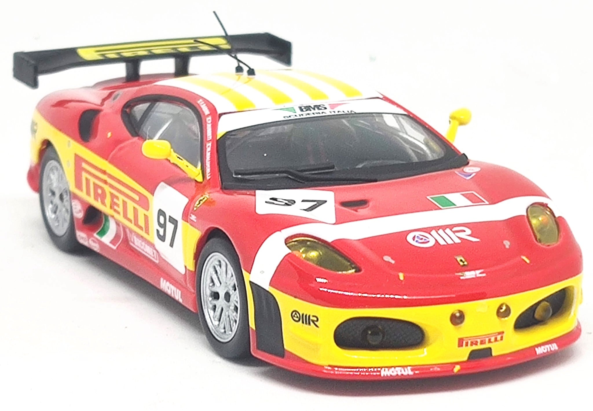 Bburago Ferrari F430 GTC 24th Le Mans 2008 by F Babini/ M Maluceilli/ P Ruberti 1/43