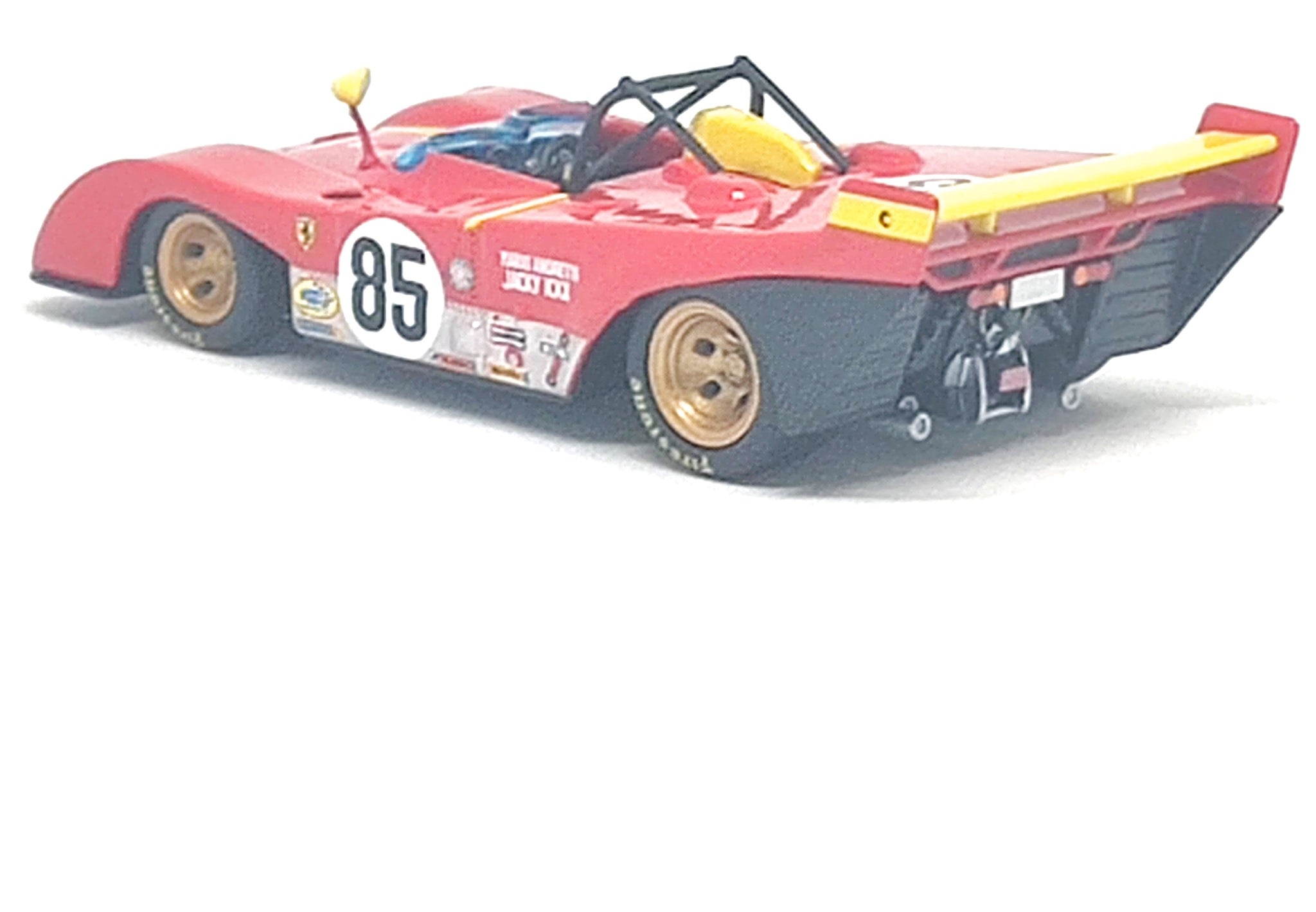 Bburago Ferrari 312P 6th Watkins Glen 1972 by J Lckx/ M Andretti 1/43