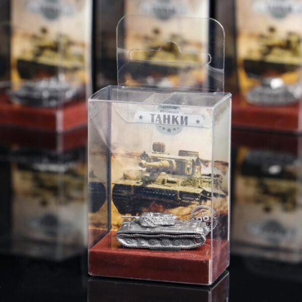 Diecast Figurine - Collection of Tanks - Tank KV 2 (Brass)