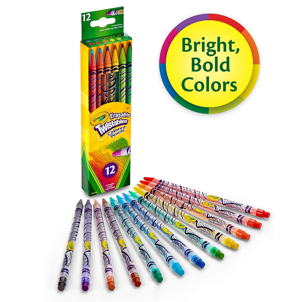 Crayola 12 Erasable Color Pencil