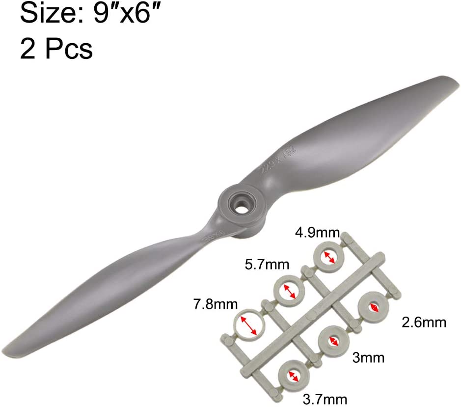 Propeller Gemfan Grey 9X6E (2Pc)