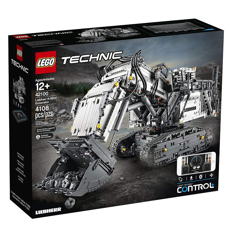 Lego Technic 42100 Liebherr R 9800 Excavator (4108 Pcs)