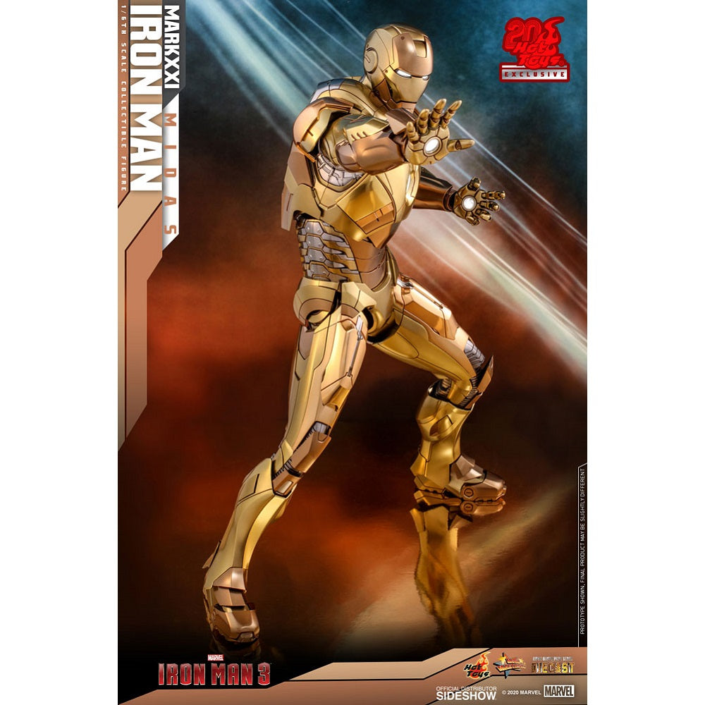 Hot Toys Limited Edition 1/6 scale Iron Man Mark XXI (Midas)