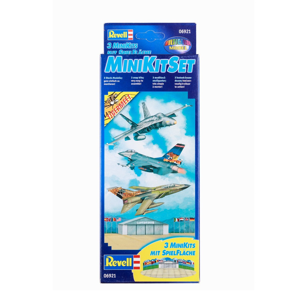 Revell Minikit Set of 3 Fighter Aircraft x 4 kits 06920, 06921, 06922, 06923 (1:225 Scale)