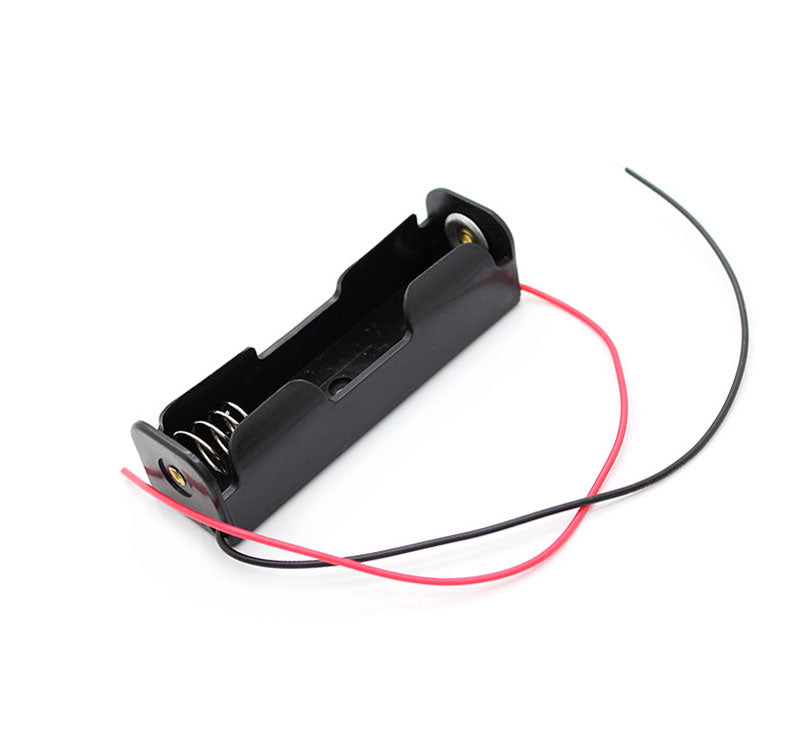 3.7V 18650 Single Battery Holder With Wire