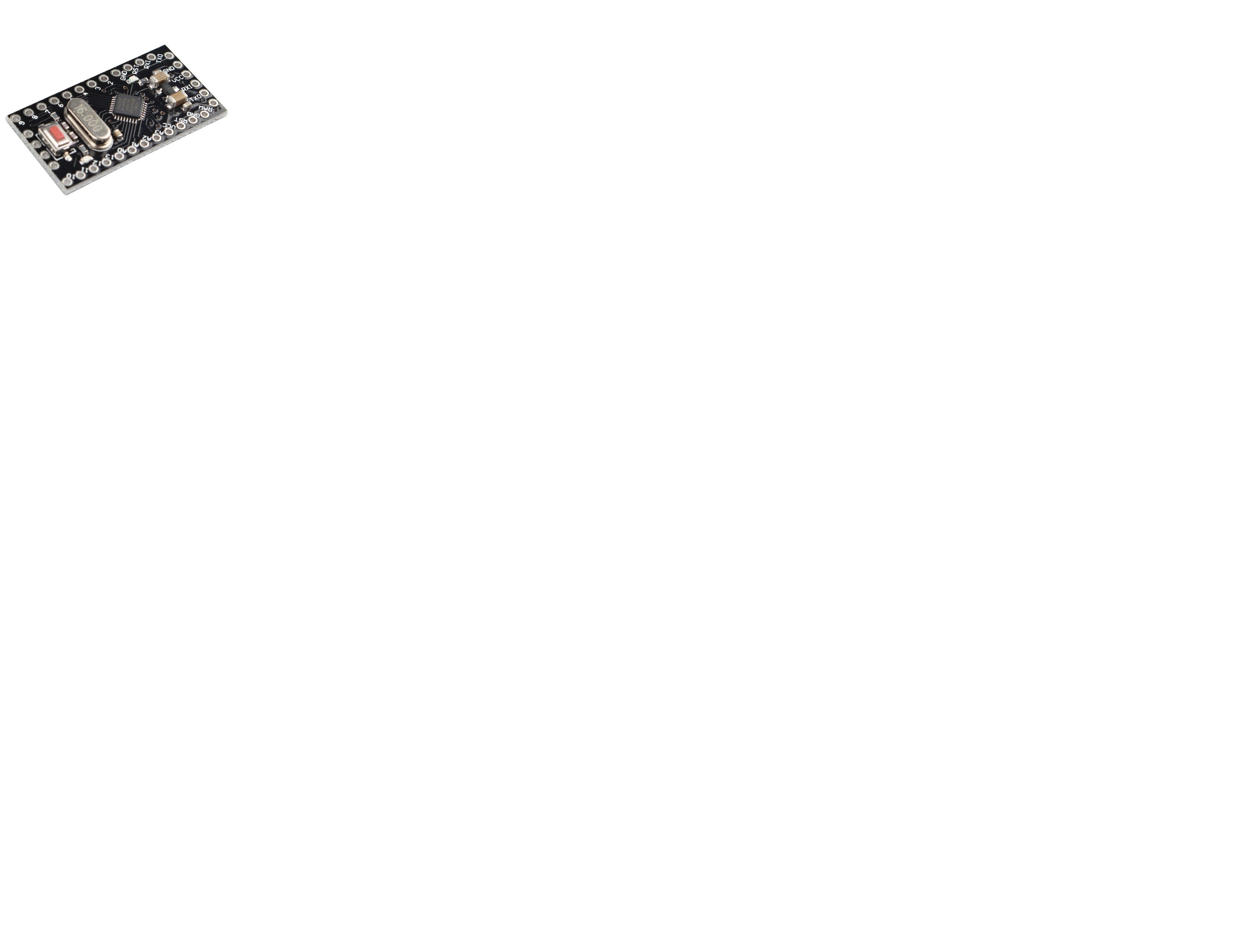Pro Mini ATMEGA328P 5V/16M Black- Standard version