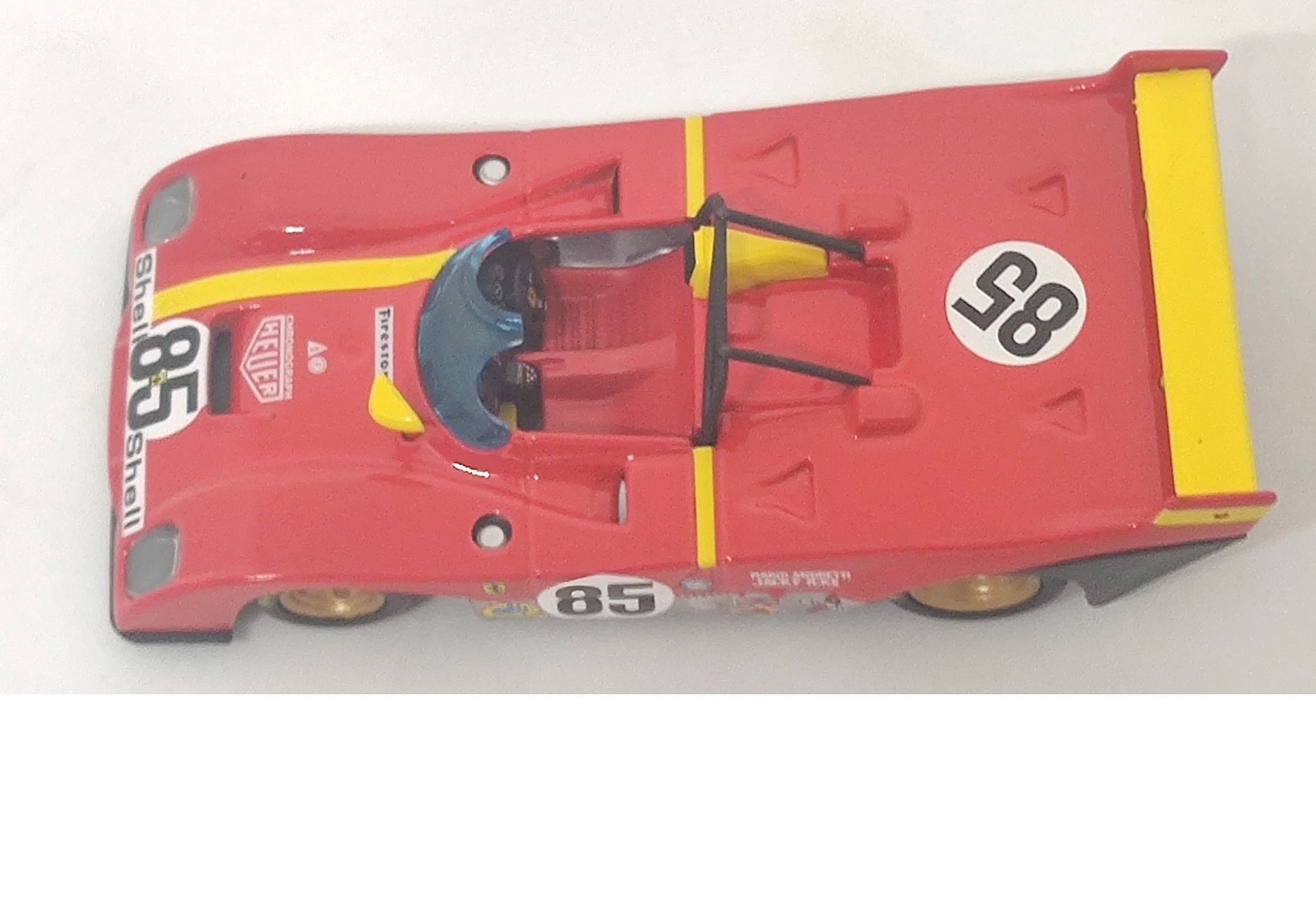 Bburago Ferrari 312P 6th Watkins Glen 1972 by J Lckx/ M Andretti 1/43