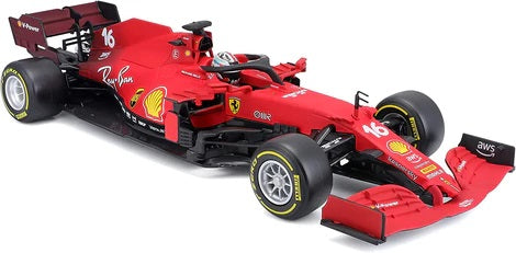 Bburago 2021 F1 Ferrari SF21 Ferrari Racing Team #55 Racing C Sainz car DieCast  1/18