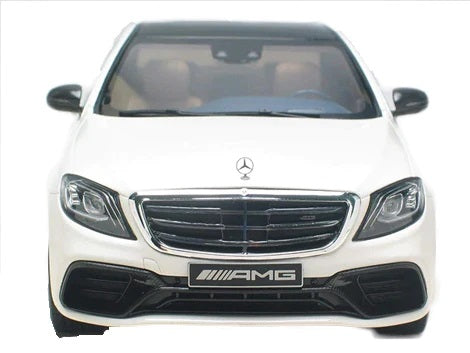 GT Spirit Mercedes Benz AMG S 63 Limited Edition Diamond White Bright DieCast