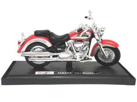 Maisto Yamaha 2001 Road Star Silverado DieCast 1/18