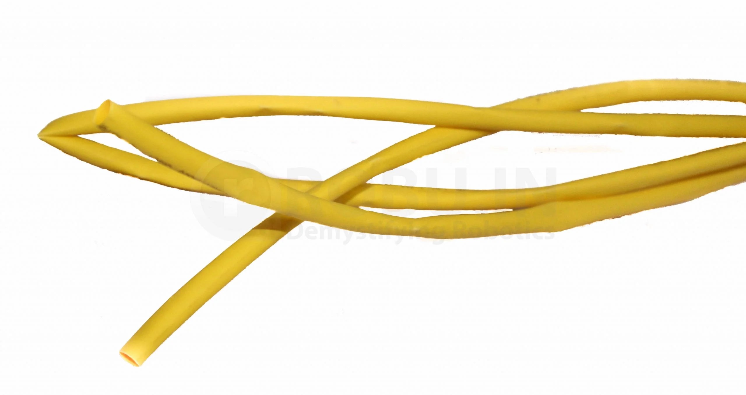 Heat Shrink Sleeve 5mm Yellow 2meter Industrial Grade WOER (HST)