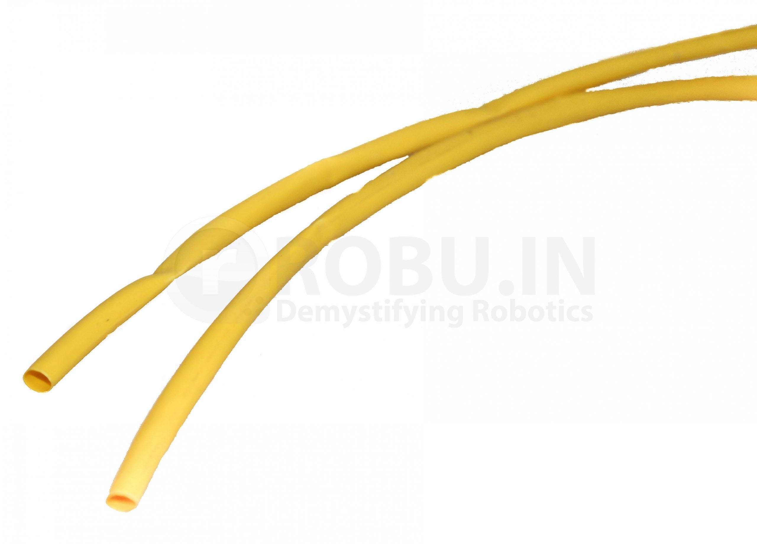 Heat Shrink Sleeve 3mm Yellow 3meter Industrial Grade WOER (HST)