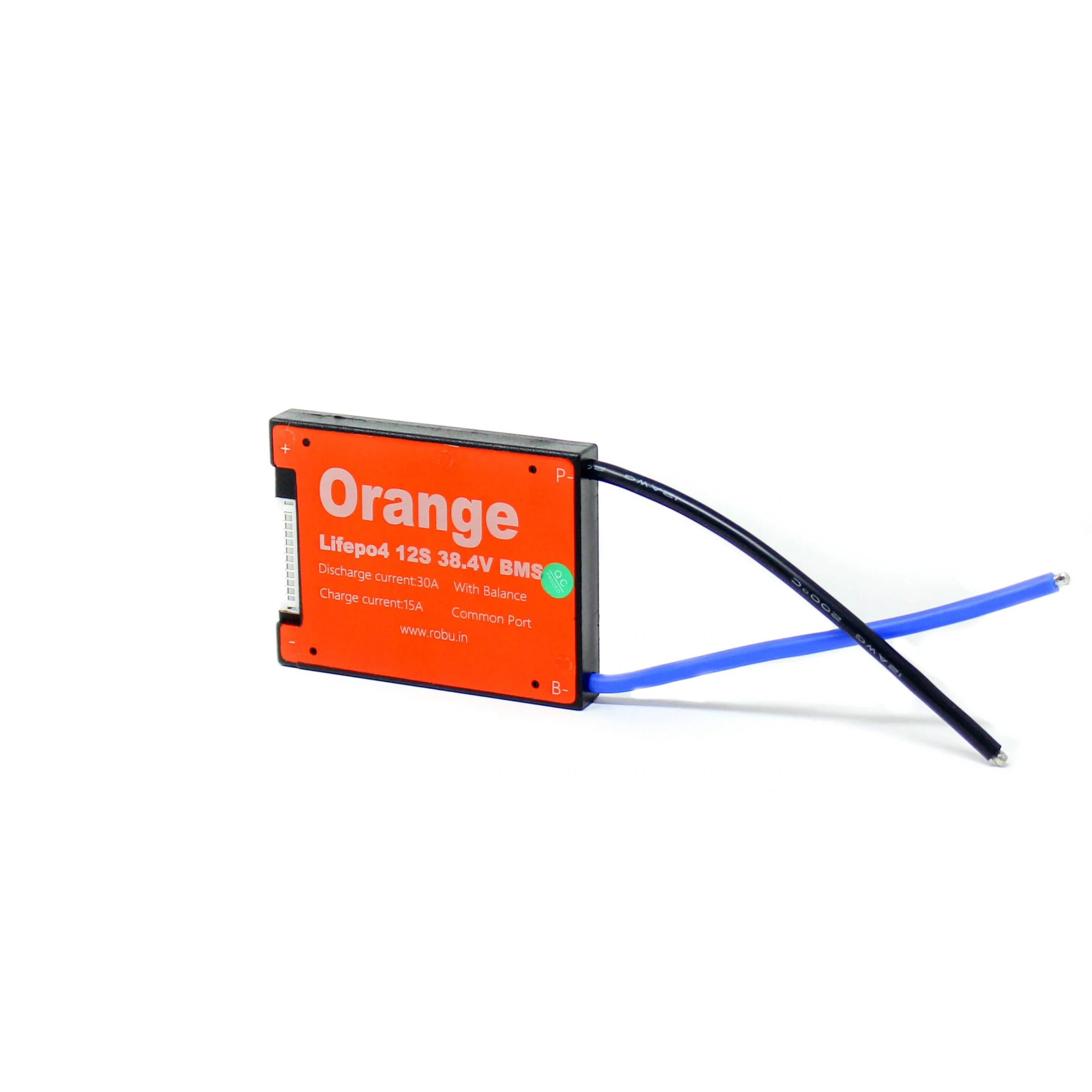 Orange Lifepo4 12S 38.4V 30A Battary Management System