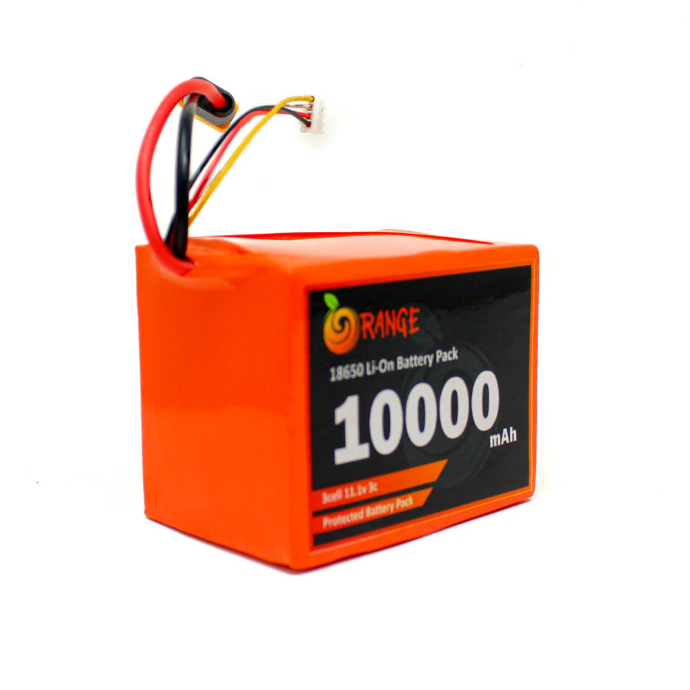 Orange 18650 Li-ion 10000mAh-3s-11.1v-3c 3S4P