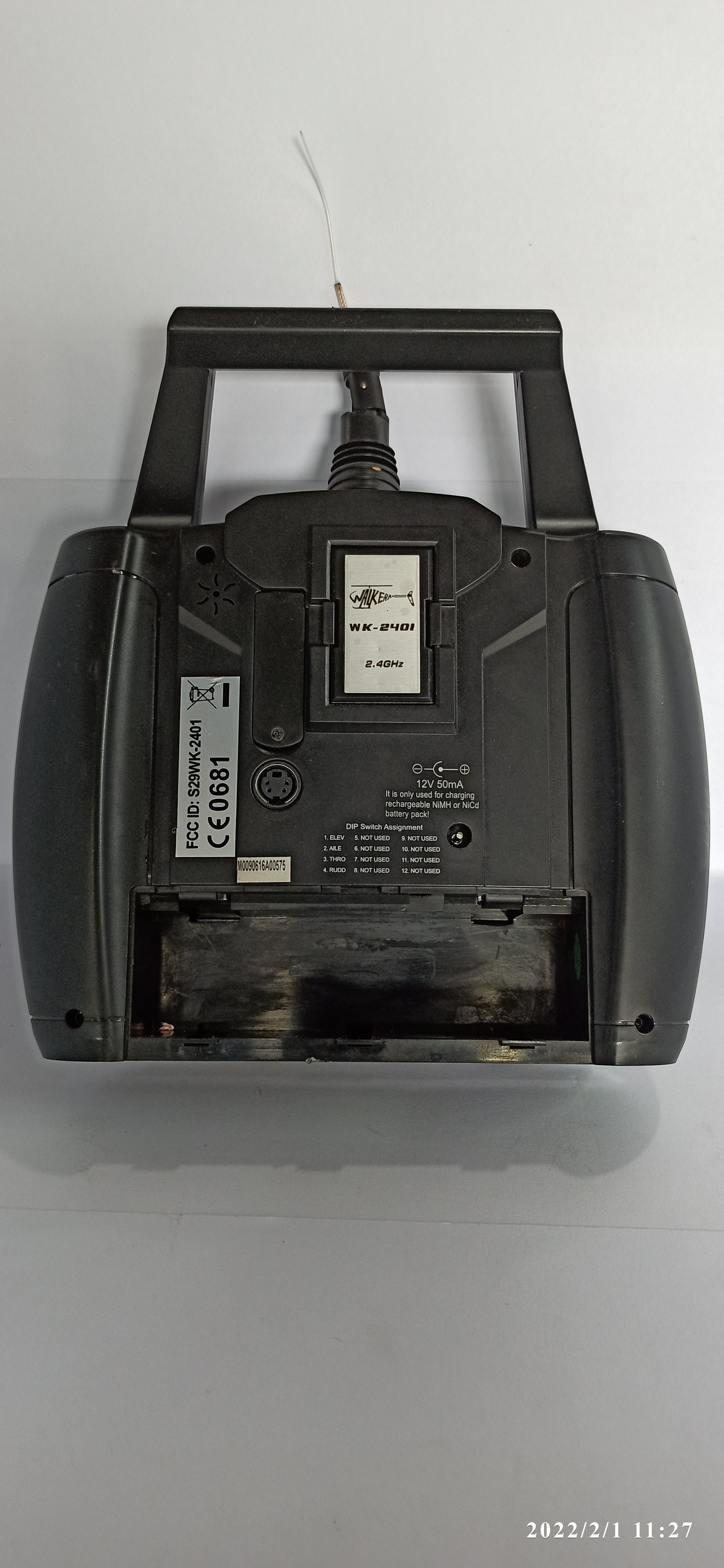 Walkera Radio Wk-2401 2.4Ghz No Receiver-Quality Pre Owned