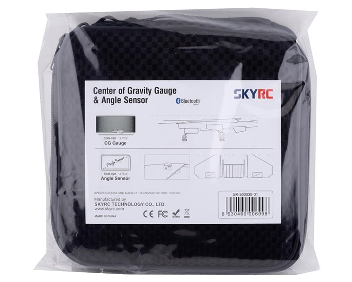 SkyRC Digital Airplane CG Gauge & Angle Sensor Combo