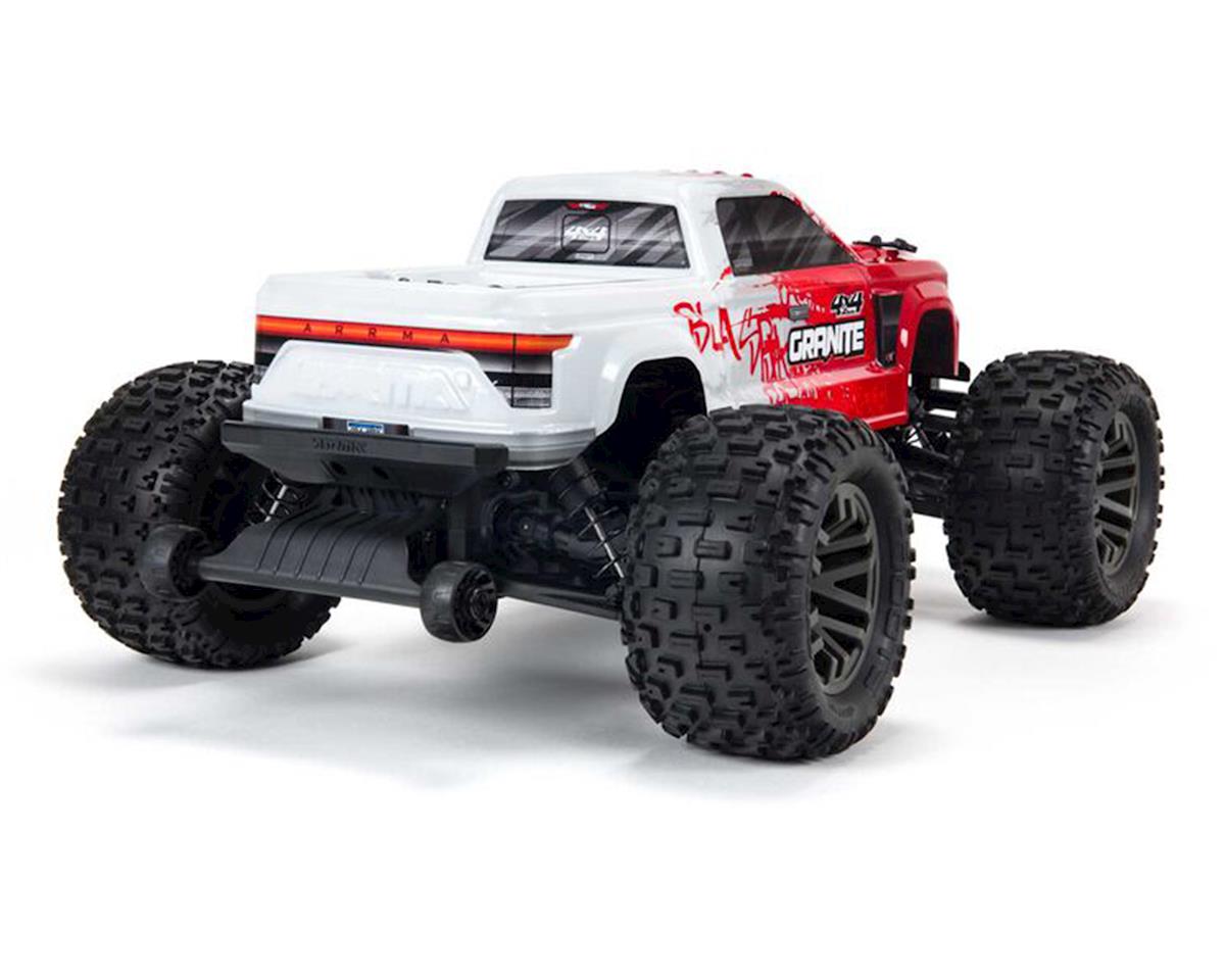 Arrma 1/10 Granite 4X4 3S BLX Brushless 4WD Monster Truck (Red)