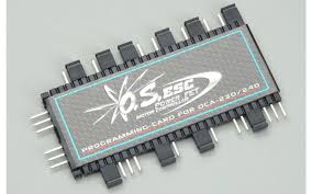 O.S. OCA-240 40 A 25 V ESC with OCP-2 Programming Card