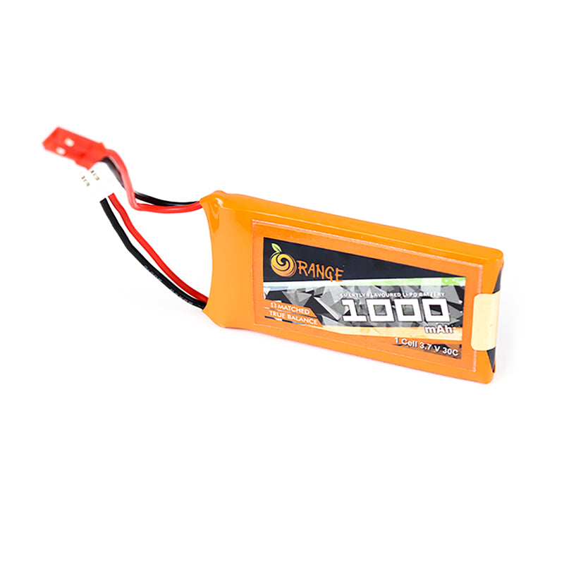 Orange 1000 mAh 1S 30C/60C Lithium polymer battery Pack (LiPo)