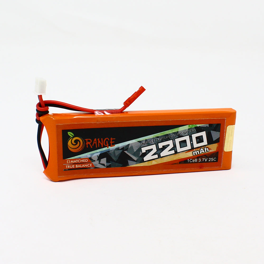 Orange 2200 mAh 1S 25C/50C Lithium polymer battery Pack (LiPo)