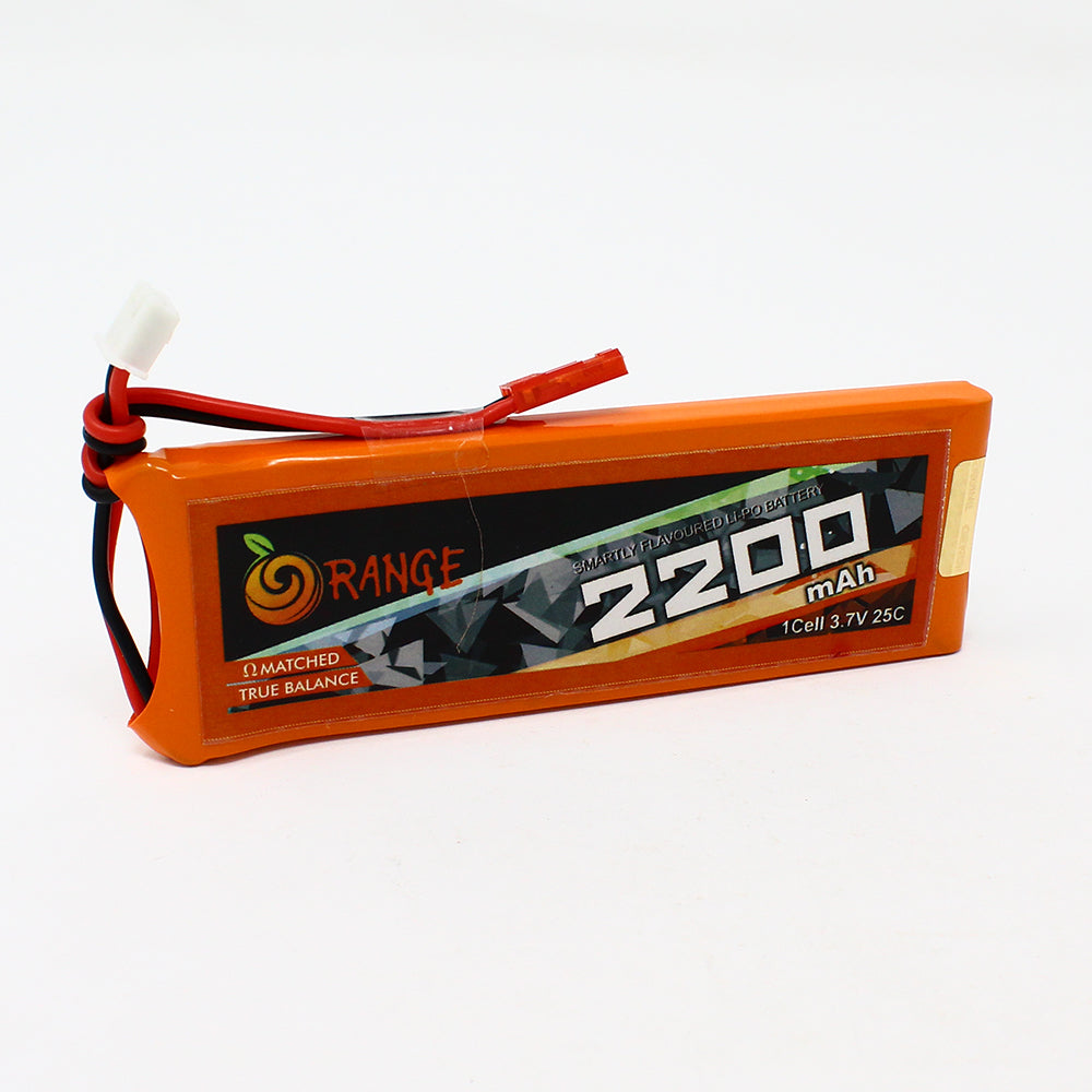 Orange 2200 mAh 1S 25C/50C Lithium polymer battery Pack (LiPo)
