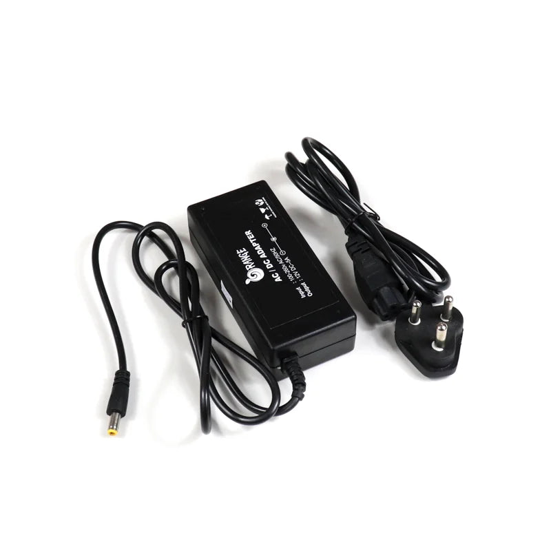 12V 5A 60W AC/DC Power Adapter, Black