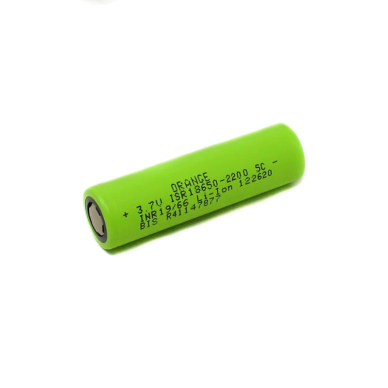 Orange A Grade ISR 18650 2200mAh (5c) Lithium-ion Battery